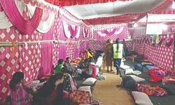 Shelter home provides chance for farmers to take a breather