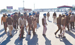 Amid complaints of petty crime, farmers turn security guards Amid complaints of petty crime, farmers turn security guards