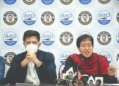 AAP asks why its leaders detained as mayors continue protest outside CM Kejriwals home