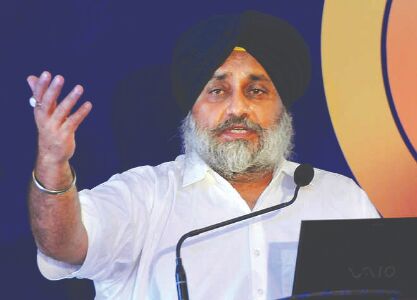 BJP out to set Hindus against Sikhs in Punjab: Sukhbir BJP out to set Hindus against Sikhs in Punjab: Sukhbir