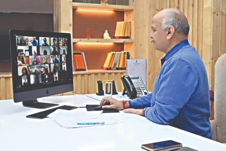 Sisodia launches reading portal for children Sisodia launches reading portal for children