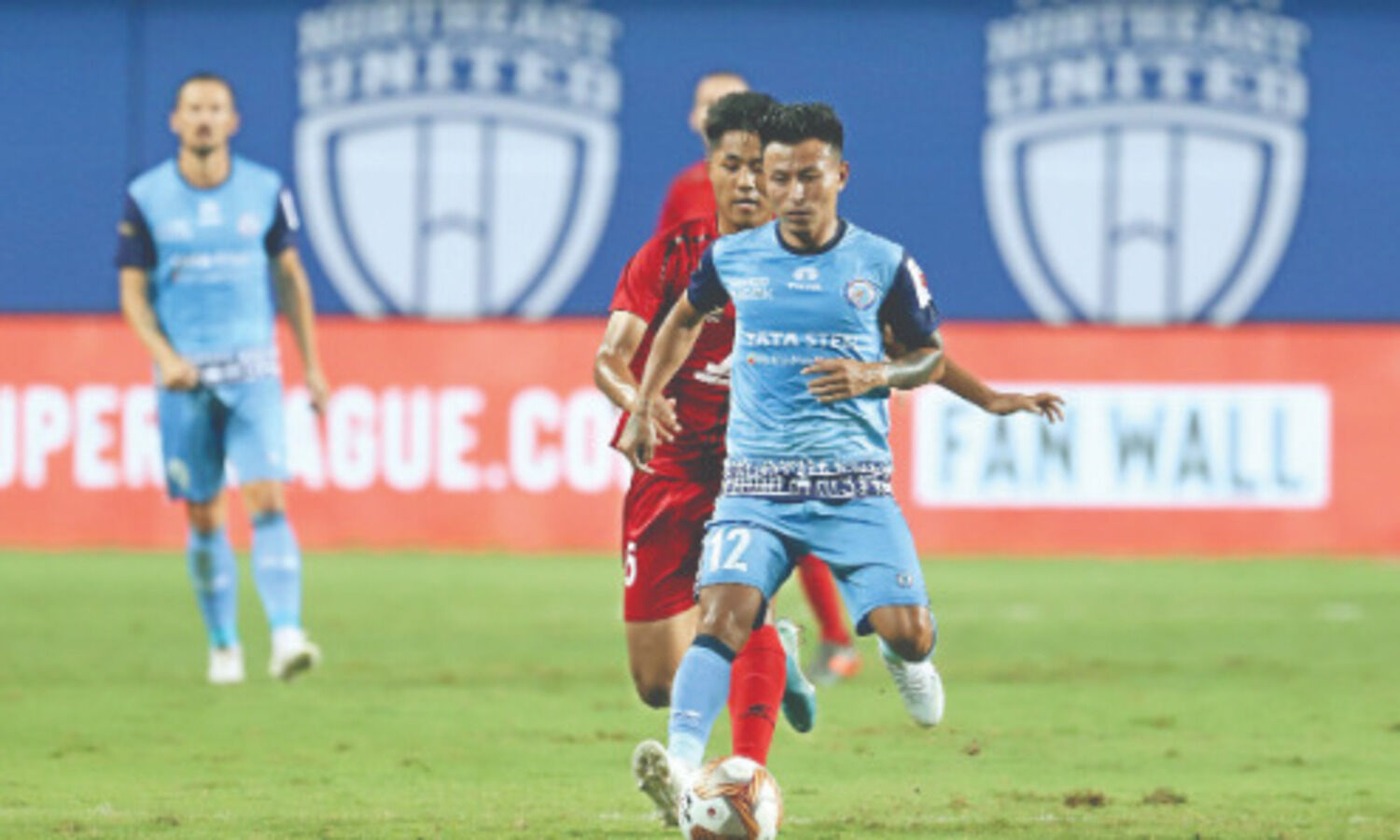 Jamshedpur hand NorthEast seasons 1st defeat in ISLs landmark 500th game