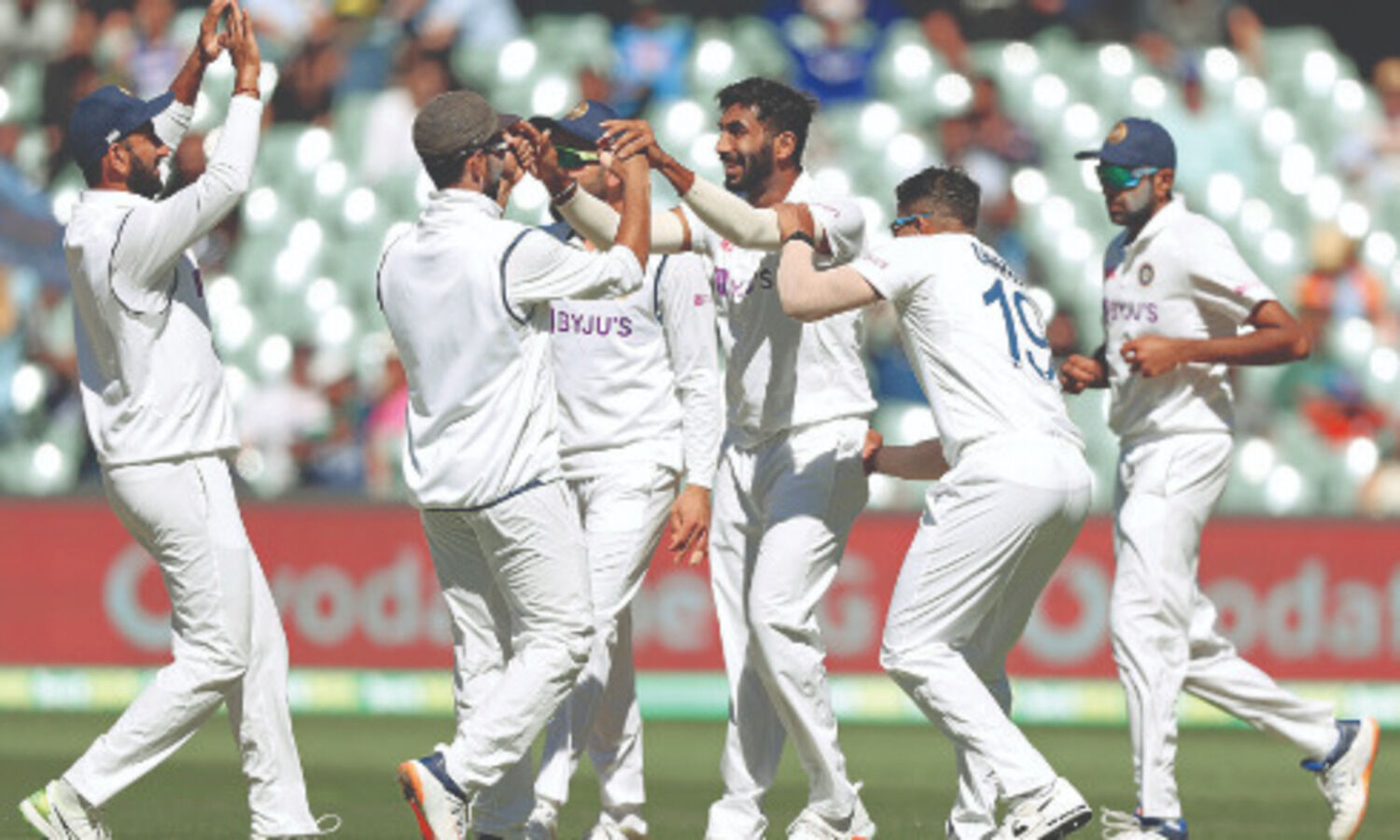 Bowlers led by Ashwin put India in control on Day 2