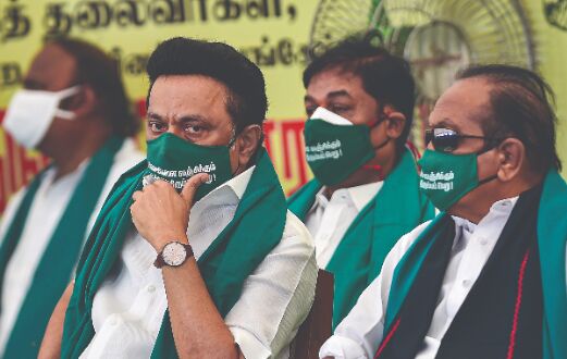 Union ministers defend farm laws; DMK, allies stage hunger strike Union ministers defend farm laws; DMK, allies stage hunger strike