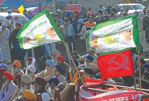 Not afraid: Youths ink protest tattoos at Singhu