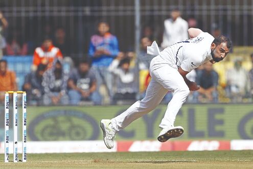 Shami suffers wrist fracture, set to   miss rest of series; Siraj in line for debut