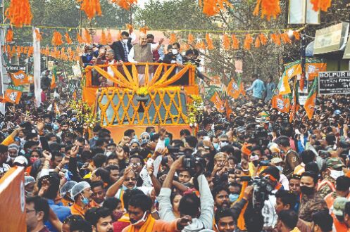 People of Bengal yearning for change, want to get rid of Bangladeshi infiltration People of Bengal yearning for change, want to get rid of Bangladeshi infiltration