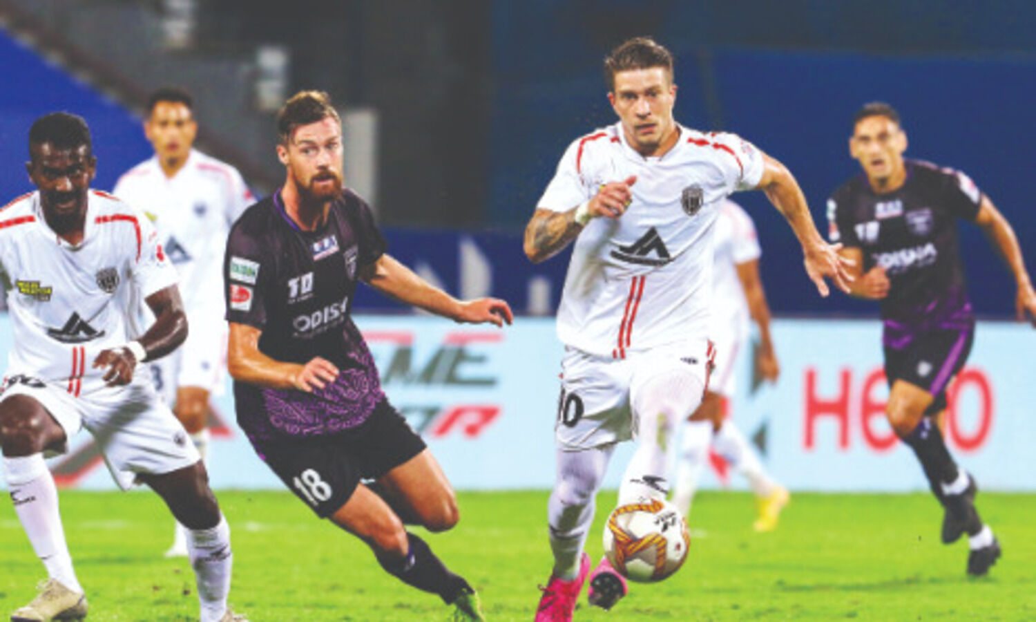 Coles goal gives Odisha point against NorthEast United