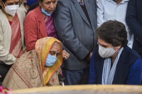 Priyanka writes to UP CM, raises concerns over plight of cows in state