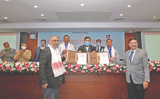 OIL signs pact with AHECL OIL signs pact with AHECL