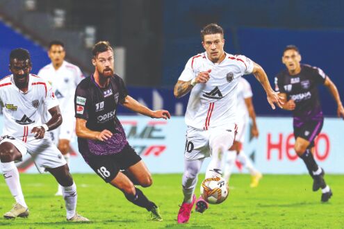 Coles goal gives Odisha point against NorthEast United