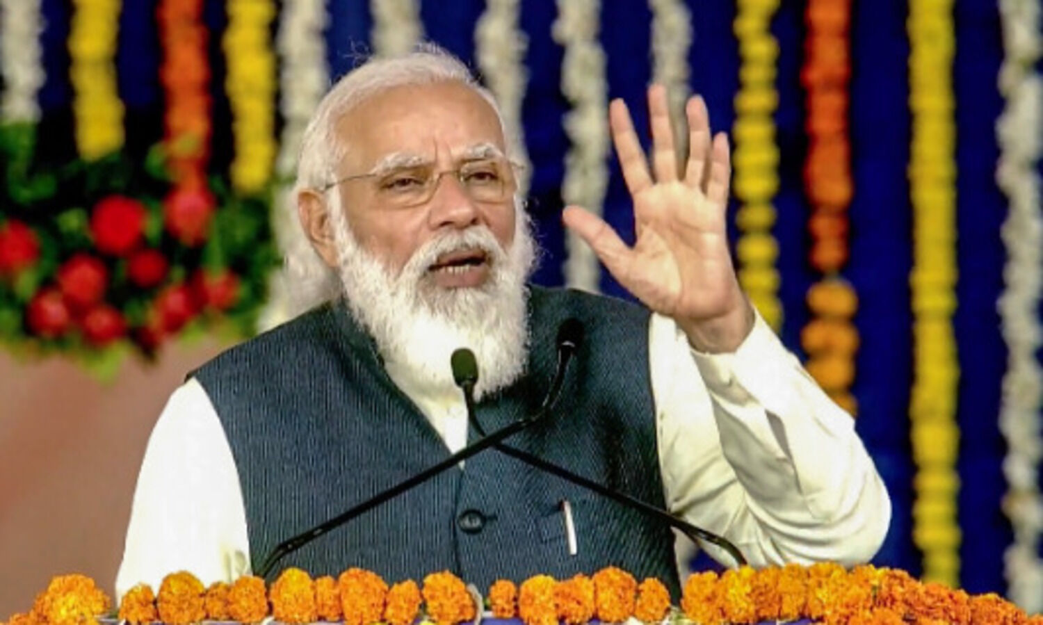 No question of private firms grabbing farmers land under contract farming: PM Modi