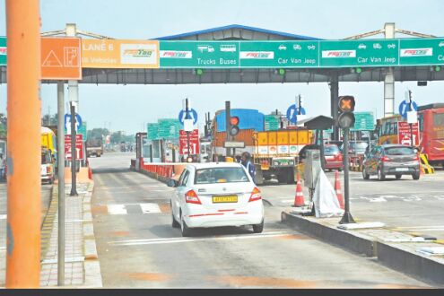 User fee collection through FASTag crosses   `80 cr per day with record 50L transactions