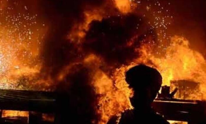 Fire breaks out at mask manufacturing unit in West Delhis Mayapuri; one dead Fire breaks out at mask manufacturing unit in West Delhis Mayapuri; one dead