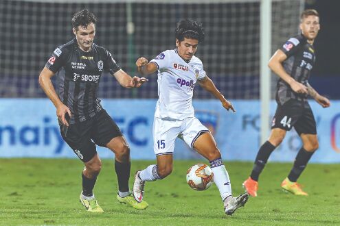 Bhattacharya earns 1 point for Bagan against Chennayin FC Bhattacharya earns 1 point for Bagan against Chennayin FC