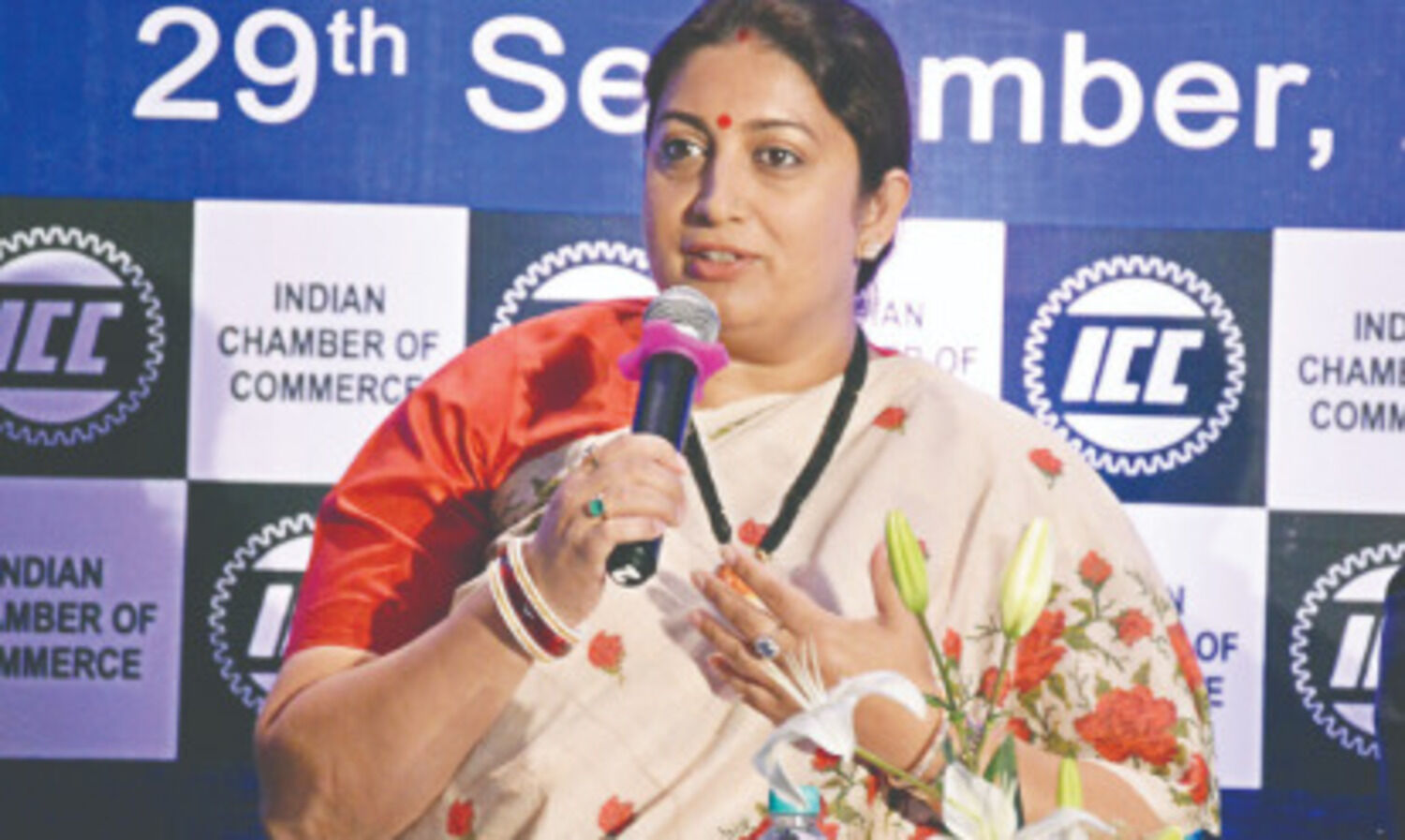Smriti Irani welcomes new year with positivity