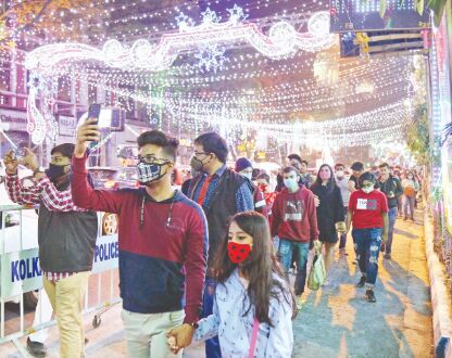 With Covid protocols in place, Kolkata ushers in the New Year With Covid protocols in place, Kolkata ushers in the New Year
