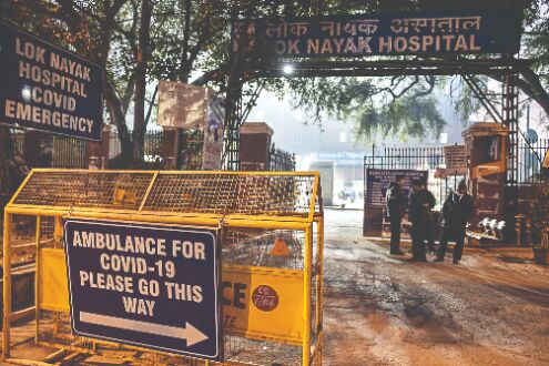 Seven hospitals made partial COVID facilities by Delhi govt