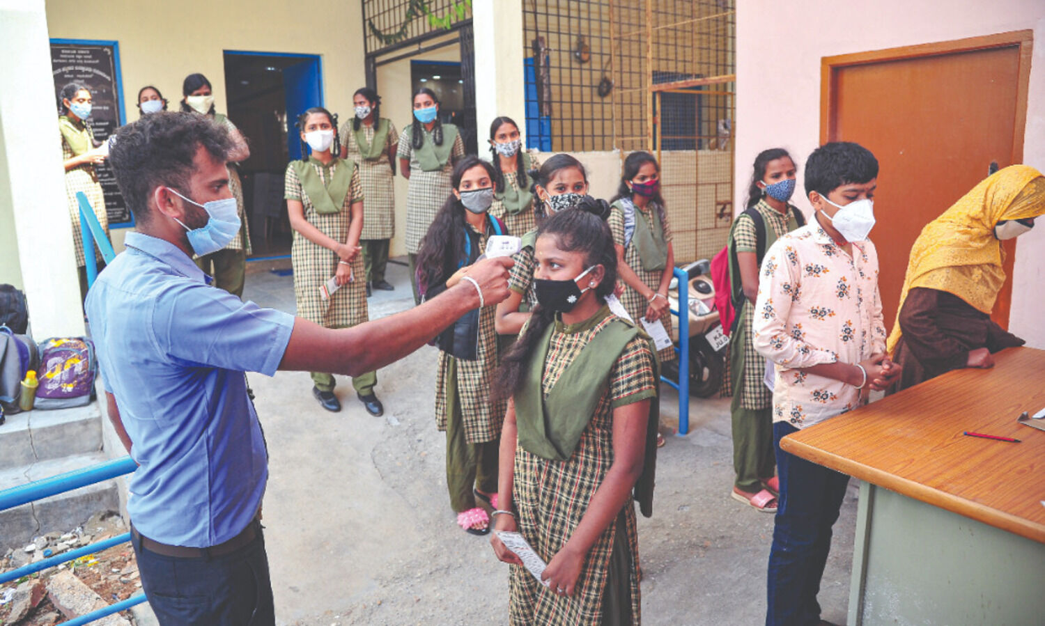 Schools reopen in Kerala, Karnataka, Assam amid strict Covid regulations
