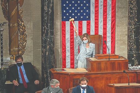 Nancy Pelosi re-elected as Speaker of US House of Representatives Nancy Pelosi re-elected as Speaker of US House of Representatives