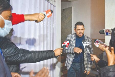 I-T dept visits Robert Vadras premises in connection with benami assets case