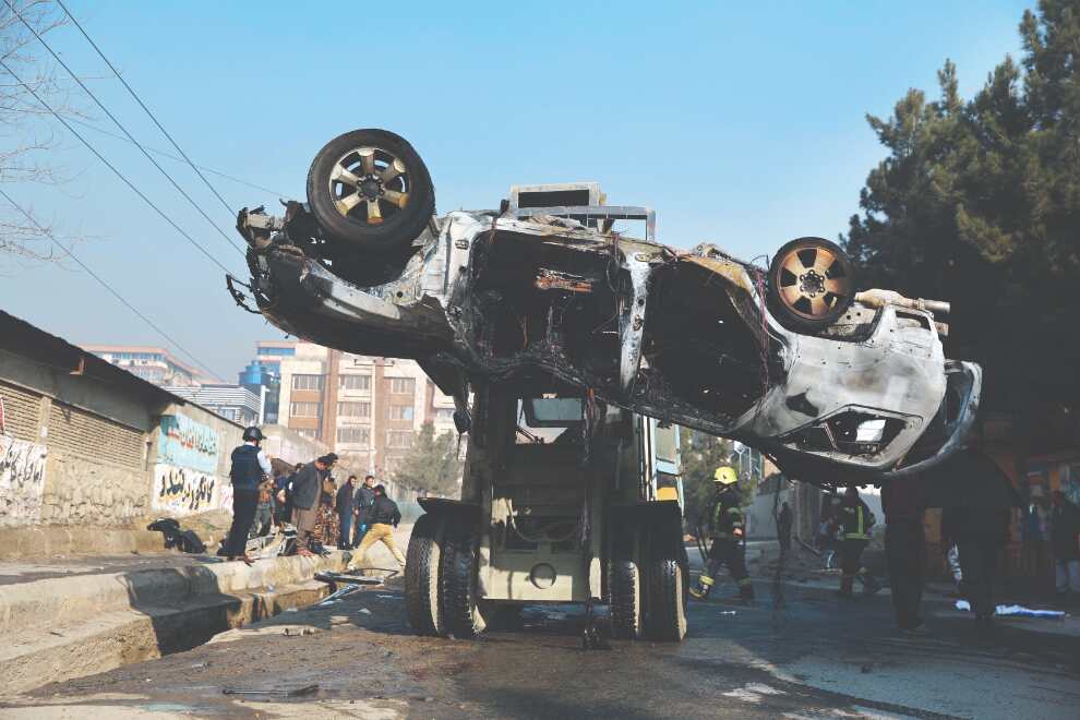 Official: Roadside bomb kills 3 people in Afghan capital Official: Roadside bomb kills 3 people in Afghan capital