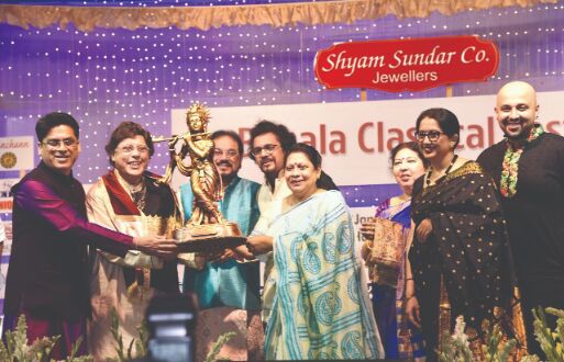 Tabla maestro glorified with prestigious Sarvottam Samman Tabla maestro glorified with prestigious Sarvottam Samman