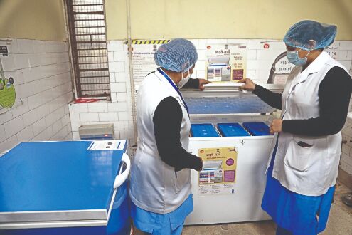 Over 2.54 lakh shots of Oxfords  Covishield to be delivered soon