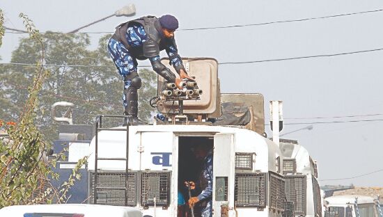 Police asked to prioritise purchase of water-cannons and anti-riot gear Police asked to prioritise purchase of water-cannons and anti-riot gear
