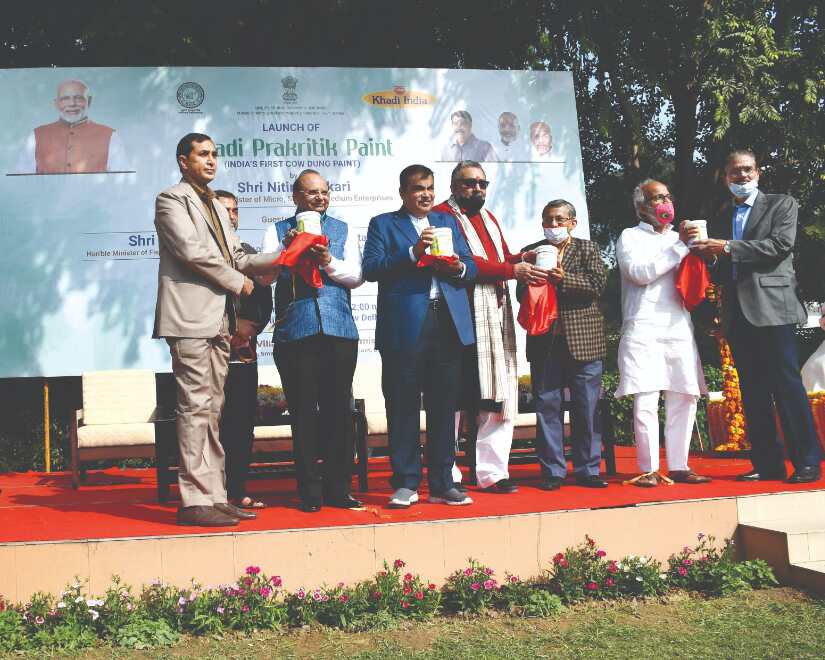 Khadi Prakritik Paint to boost rural economy and arrest exodus of rural population to cities: Gadkari