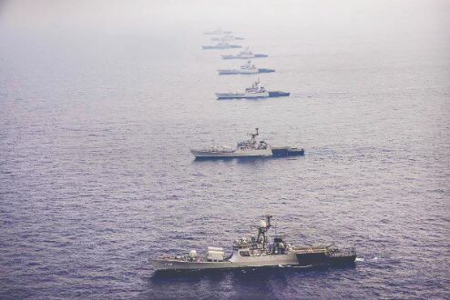 Effectiveness of Indias maritime preparedness tested in mega exercise Effectiveness of Indias maritime preparedness tested in mega exercise