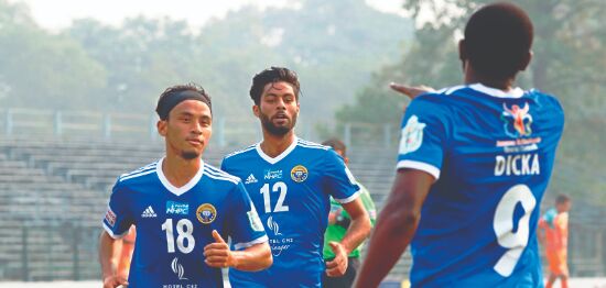 Dicka, Ralte shine as Real Kashmir earn first win of I-League season Dicka, Ralte shine as Real Kashmir earn first win of I-League season