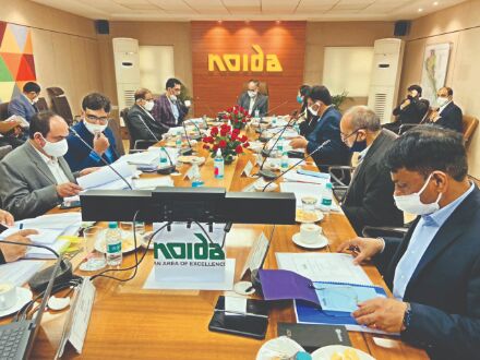 NOIDA holds its 201st board meet on infrastructural progress NOIDA holds its 201st board meet on infrastructural progress