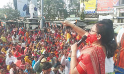 TMC will get 221 seats, says Chandrima Bhattacharya TMC will get 221 seats, says Chandrima Bhattacharya