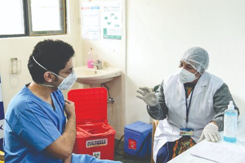 Day 3: Nearly 5K receive vaccine shots, 16 adverse events reported