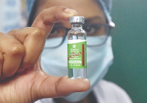 Vaccination: State to get 6.99L doses of Covishield today