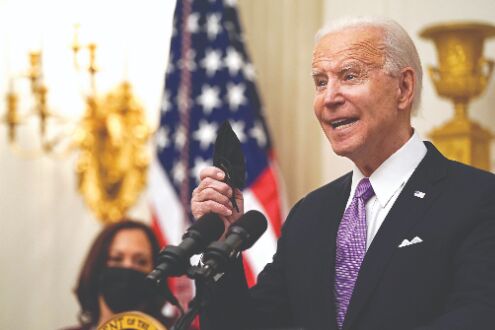 Biden makes Covid test, quarantine mandatory for people entering US Biden makes Covid test, quarantine mandatory for people entering US