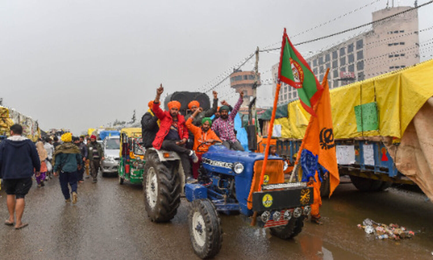 Protesting farmer leaders allege conspiracy to kill 4 of them, disrupt tractor rally