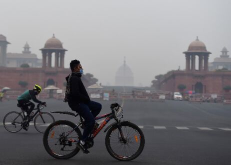 Delhis minimum temperature rises to 8 deg C