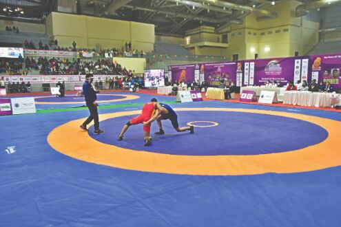 UP CM virtually inaugurates indoor stadium in Noida UP CM virtually inaugurates indoor stadium in Noida