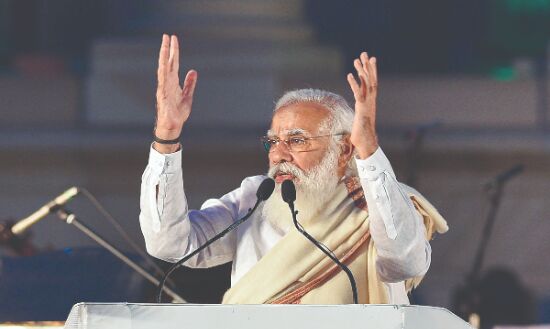 From LoC to LAC, strong India following Netajis footsteps: Modi