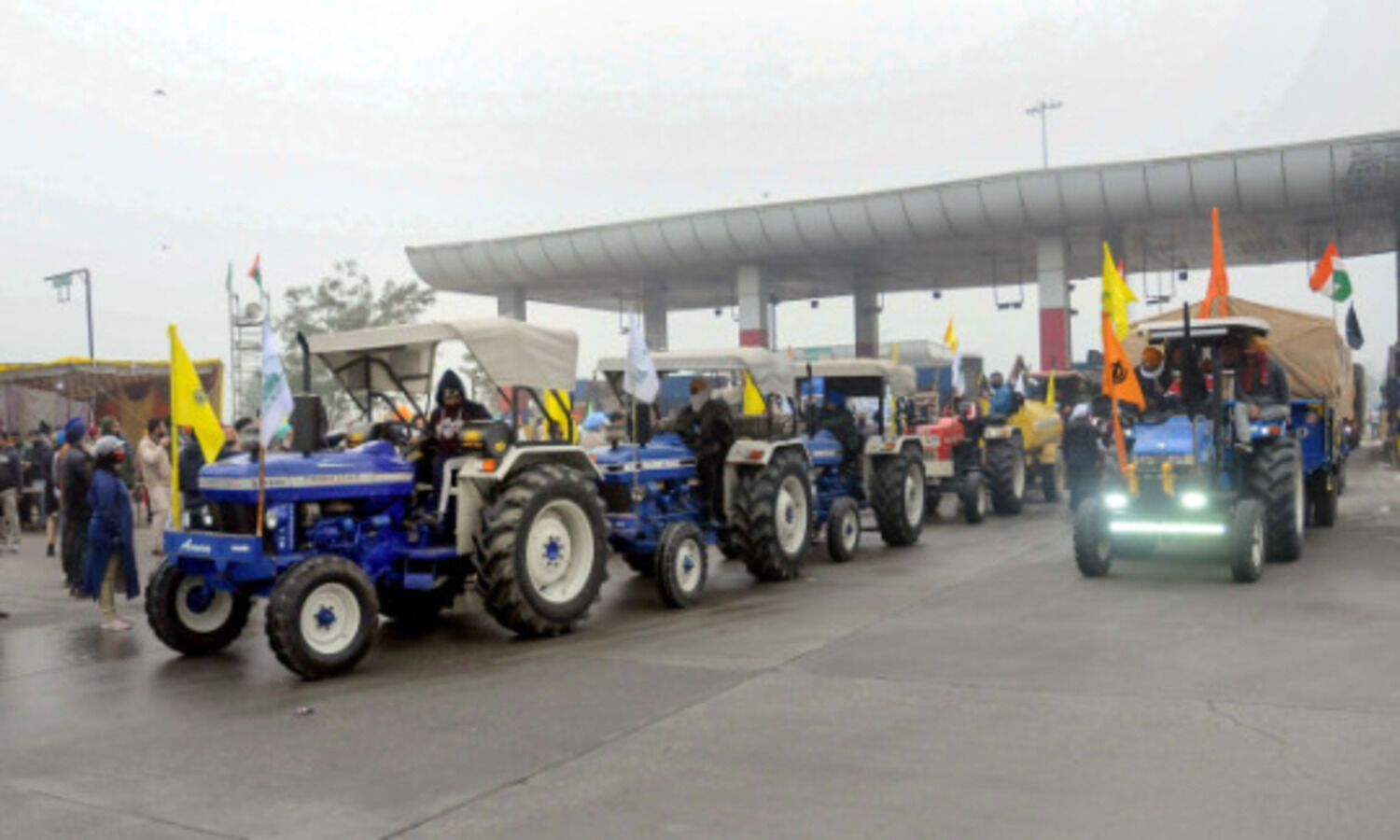 Protesting farmers to enter Delhi after 2 months at borders
