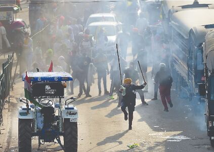 Breach of peace on R-Day Breach of peace on R-Day