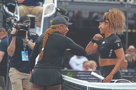 Serena Williams, Nadal, Halep win at Adelaide exhibition Serena Williams, Nadal, Halep win at Adelaide exhibition