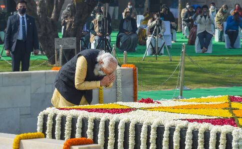 Prez, VP, PM pay tributes to Mahatma Gandhi on death anniversary
