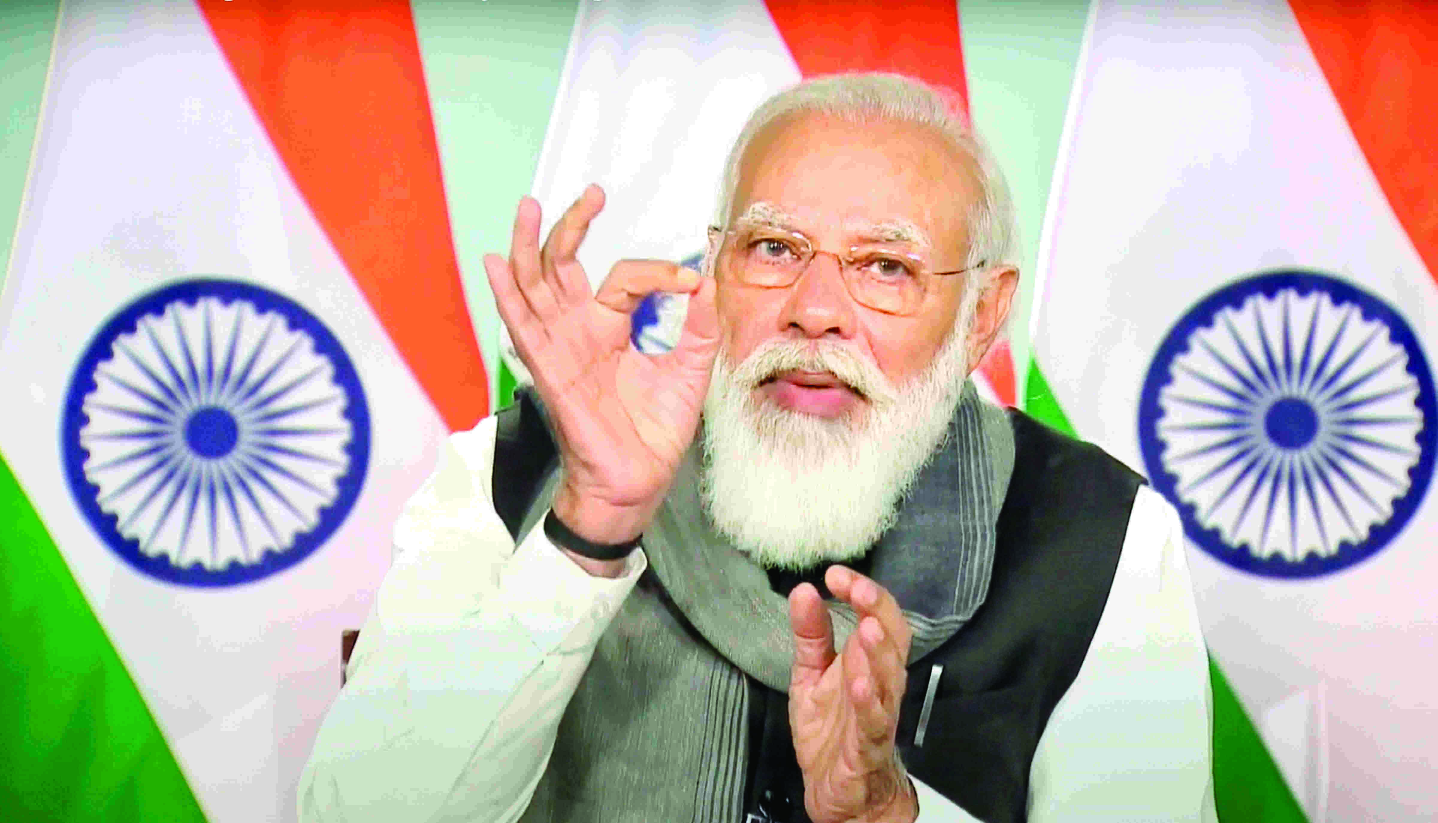 A phone call away...: PM at all-party meet on farmers issues A phone call away...: PM at all-party meet on farmers issues