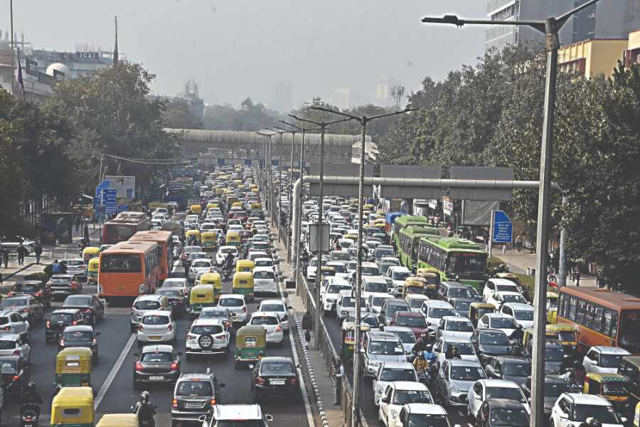 Roads studded with nails, concrete walls come up   as intensified barricading leads to traffic mayhem