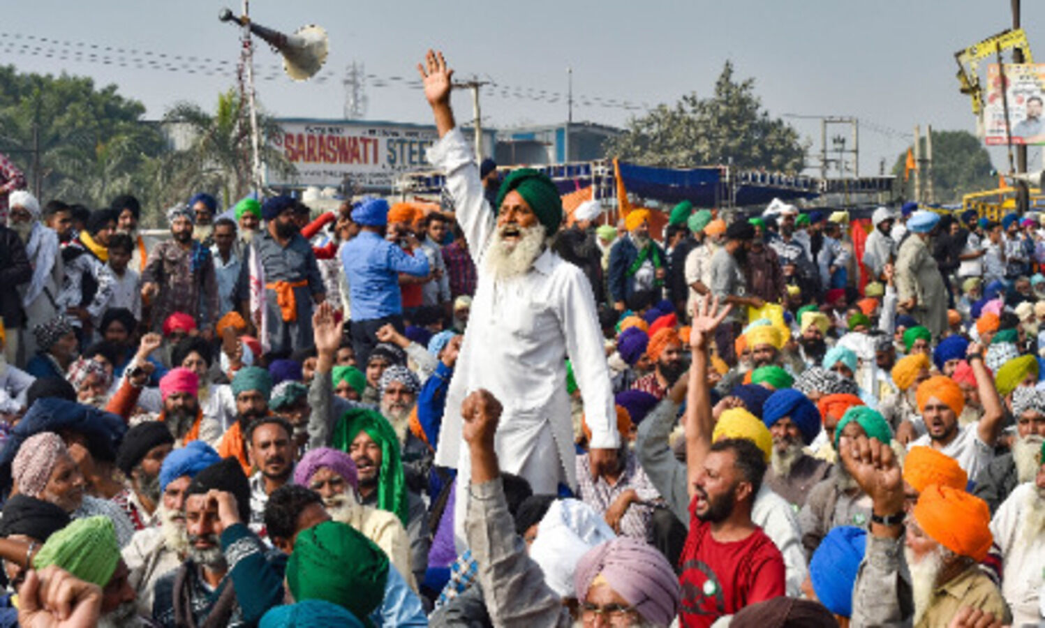 Farmers protest: Tikait holds show of strength, warns govt of gaddi wapsi demand