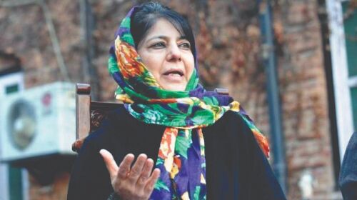 Mehbooba alleges Para kept under inhuman conditions and tortured Mehbooba alleges Para kept under inhuman conditions and tortured