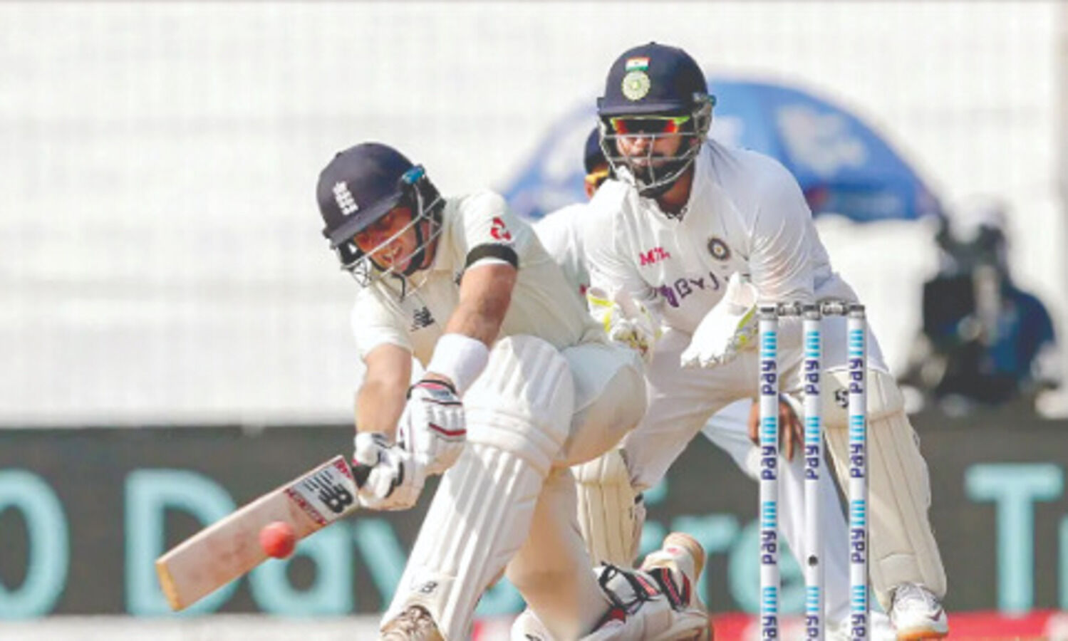 Root hits brilliant ton as England dominate India to reach 263/3